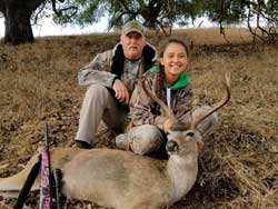 Mikayla and Her Father on 2019 Hunt