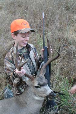 Junior Hunter and Deer
